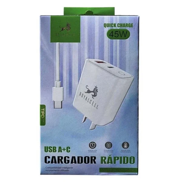 CARGADOR MICRO USB V8 ROYALLCELL